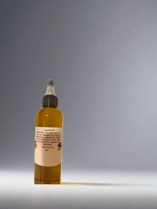 HAIR OIL NOURISHING SCALP RELIEVING HAIR LOSS