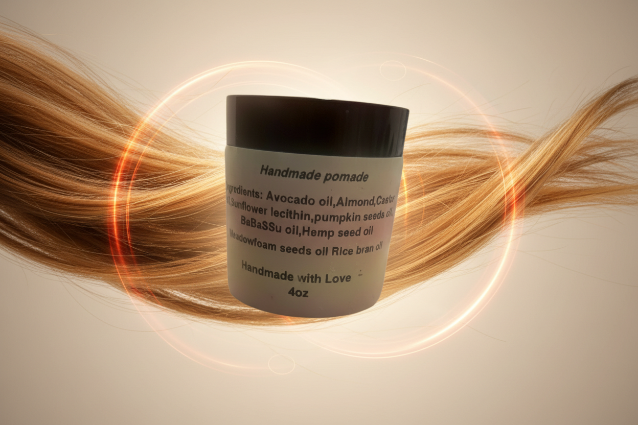 Vavalovehairoil Hair Growth pomade support Healthy Scalp & Thick Hair Beautiful Natural Hair 4 Oz